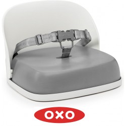 NEW Oxo Tot Perch Booster Seat with Straps, Gray