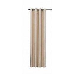 NEW ECLIPSE 99% BLACKOUT ONE GROMMET PANEL, 52 X 63, LINEN