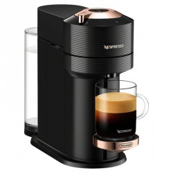 NEW De'Longhi Nespresso Black Rose Gold Vertuo Next Premium Coffee and Espresso Machine