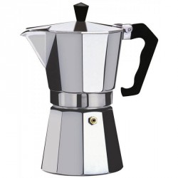 LIGHTLY USED 6 Cup Aluminum Espresso Stovetop Moka Pot Express Coffee Maker Percolator Italian Classic Mocha Coffee Machine for Italian and Cuban Cafe Brewing for Home & Camping