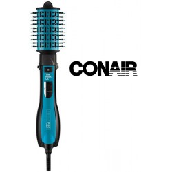 NEW INFINITIPRO by CONAIR The Knot Dr. All-in-One Hot Air Hair Dryer Brush (Blue)