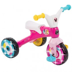 NEW Disney Minnie Electro-Light Trike for Girls, Pink, 18 months to 3 years