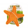 3 NEW Hip Doggie Starfish Organic Loofah Dental Toy