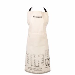 NEW MEASURE UP PRINTED CHEFS APRON