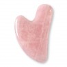 NEW Happy Heart Shape Gua Sha Rose Quartz